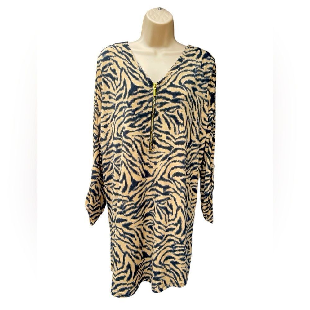 Michael Kors tiger stripe top